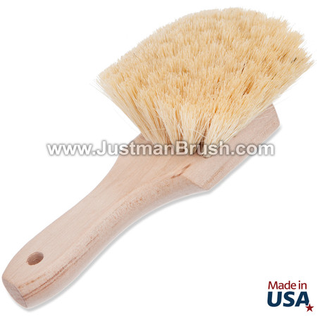 Wood Handle Tampico Fender Brush - Justman Brush Company