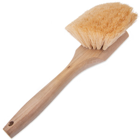 Tampico Scrub Brush With Wood Handle Vegetable Brush 