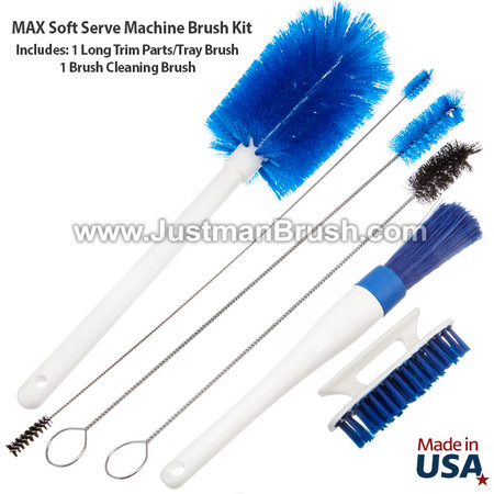 Soft Serve and Shake Machine Cleaning Brush Kit