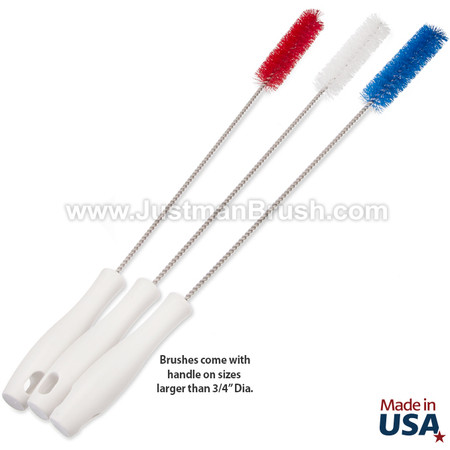 Food-Grade Hygienic Tube Brushes - Color Coded