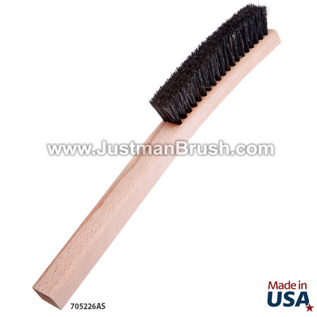 Anti-Static Small Wood Handle Brush - Justman Brush Company