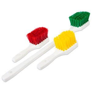 Double Sided Hygienic Scrub Brush Flat/Angled - Justman Brush Company