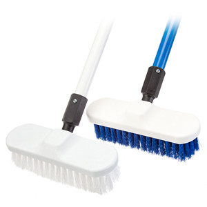 Industrial 9 Flow-Thru Wall Brush - Justman Brush Company