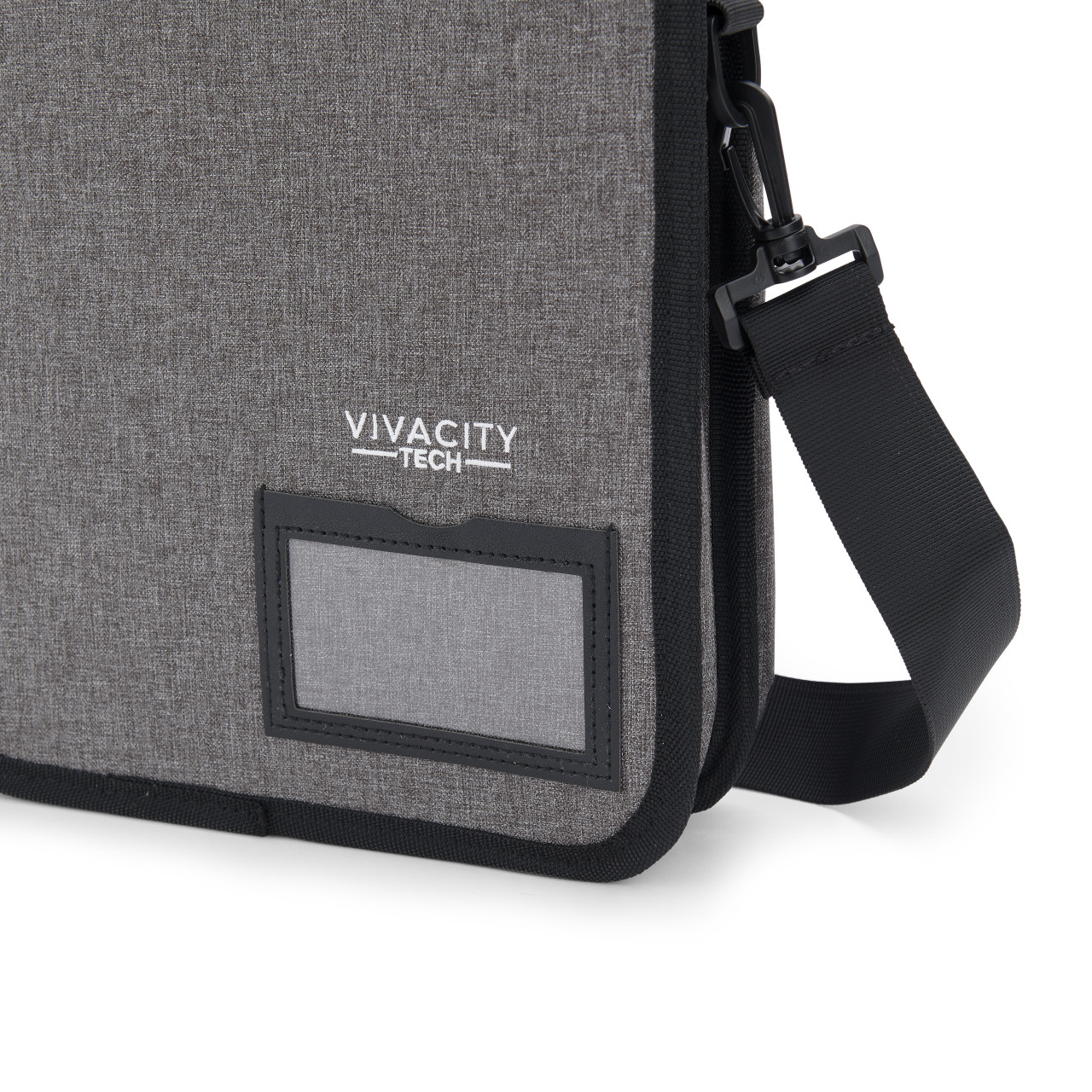 Vivacity Tech V3 Vertical Sleeve with Pouch - 11in - Grey