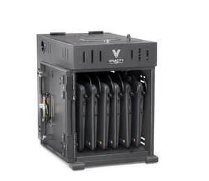 Vivacity Tech 6-Unit Charging Cabinet Grey (VT-CT-CAB-B06-GY-NW)