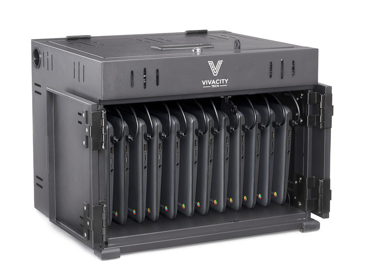 Vivacity Tech 12-Unit Charging Cabinet (VT112B)