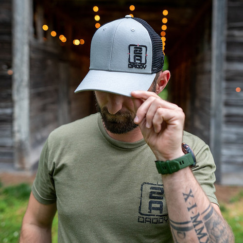 2A Daddy Grey Snapback w/ Black Logo