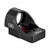 C&H Precision COMP Red Dot Sight, rear-left angled view, top-load CR1632 battery port and adjustment buttons