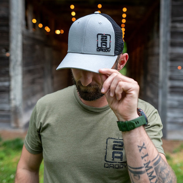 2A Daddy Grey Snapback w/ Black Logo
