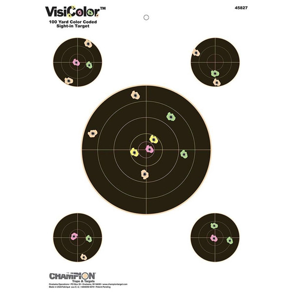 Champion Traps & Targets Visicolor Target