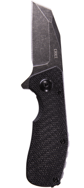 Razelcliffe™ Black Folding Knife with Frame Lock 4021K