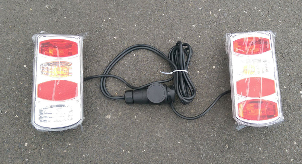 Sparkrite Bike Carrier Lights and Wiring Connector 2018 Model