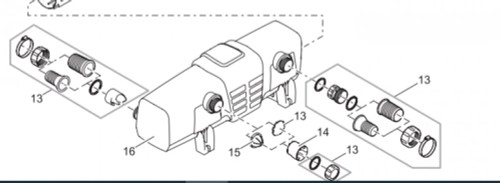 Oase Spare Bypass membrane Bitron Eco 180 W-37521 Oase Spare Bypass membrane Bitron Eco 180 W-37521
