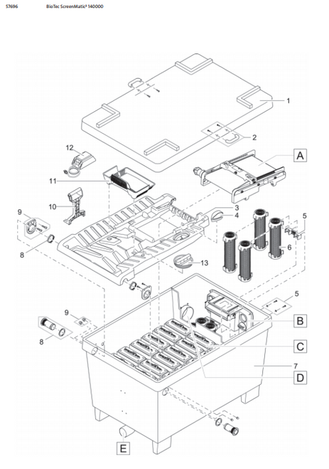 Oase Spare ASM controller ScreenMatic 140000 - 44186 Oase Spare ASM controller ScreenMatic 140000 - 44186
