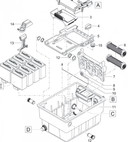Oase Spare Mud basket BioTec ScreenMatic-42346 Oase Spare Mud basket BioTec ScreenMatic-42346