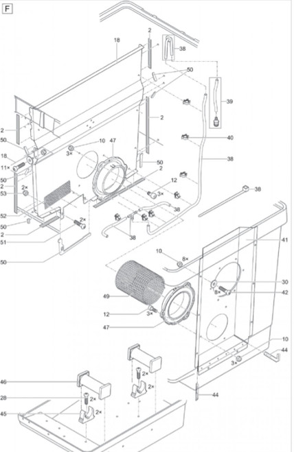 Oase Spare Perforated sheet ProfiCl. Compact middle-42860 Oase Spare Perforated sheet ProfiCl. Compact middle-42860