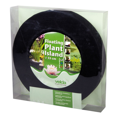 Velda Round Floating Planter Island - 35cm (Round) Velda Round Floating Planter Island - 35cm (Round)
