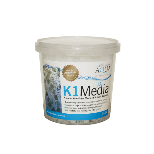 Evolution Aqua K1 Filter Media - 1 Litre Evolution Aqua K1 Filter Media - 1 Litre