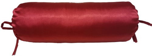 Yoga Cotton Fill Pillow - Ruby - Neck
