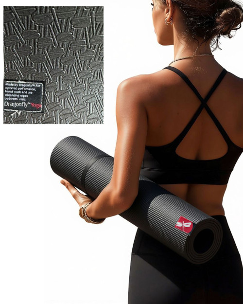 Yoga Dragonfly Lite Yoga Mat – Eco Friendly Natural Rubber