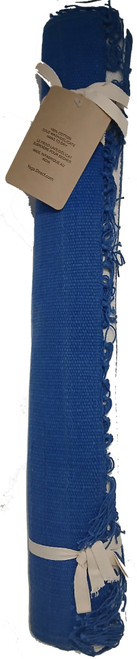 Yoga Multi Shade Rug - Blue - With Tassles Yoga Multi Shade Rug - Blue - With Tassles