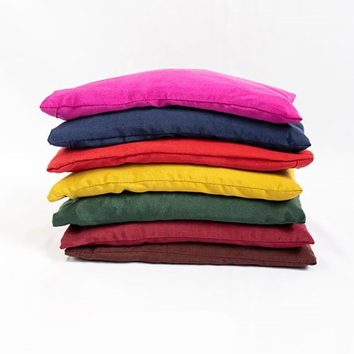 Yoga Small Silk Eye Pillow - Eggplant Purple - Unscented