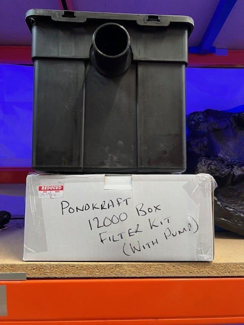 CLEARANCE PondKraft Box Filter Kit - 12000 (Ex Display No Box)