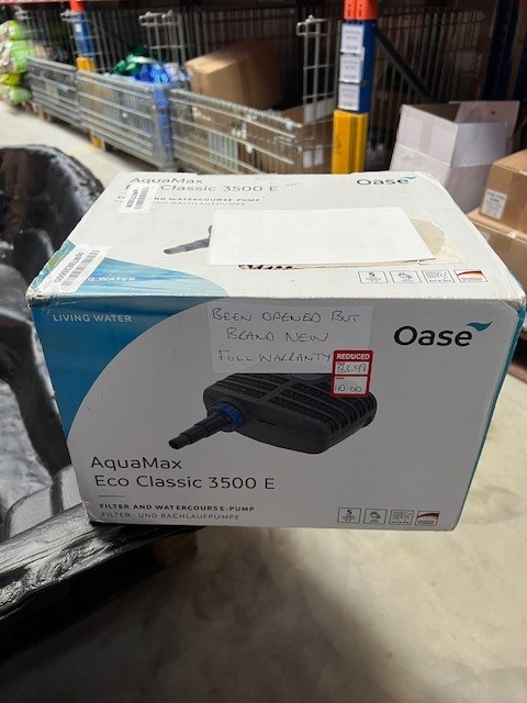 Ex Display Oase Aquamax Eco Classic 3500E