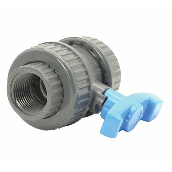 Essential Series Evolution Aqua Double Union Ball Valve