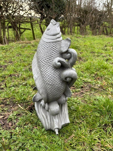 Bradshaws Dancing Koi Water Feature - Stone