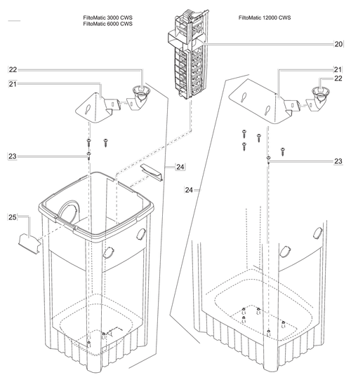 Oase ASM Lamella 3000 - 11425 Oase ASM Lamella 3000 - 11425