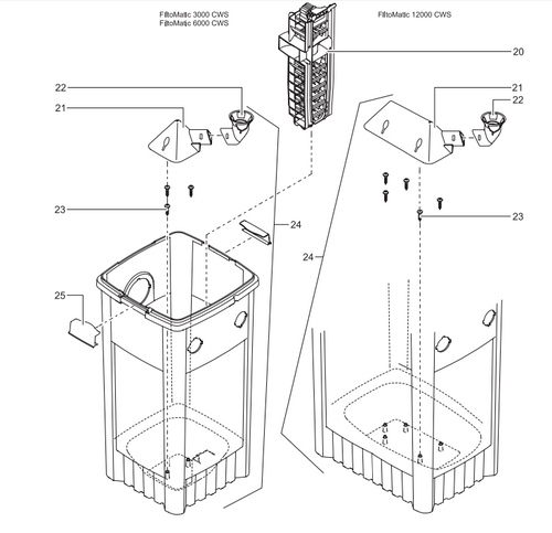 Oase pyramide upper part 3000/6000 neu - 12756 Oase pyramide upper part 3000/6000 neu - 12756