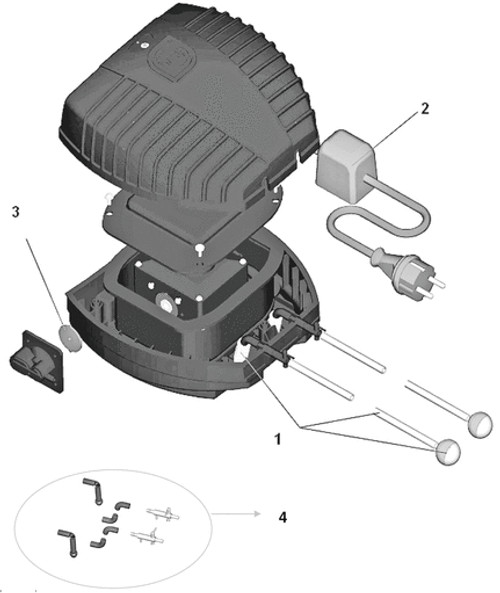 Oase Spare part membrane set AquaOxy 1000 - 27347 Oase Spare part membrane set AquaOxy 1000 - 27347