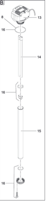 Oase Spare Container drum filter gravitation-16261 Oase Spare Container drum filter gravitation-16261