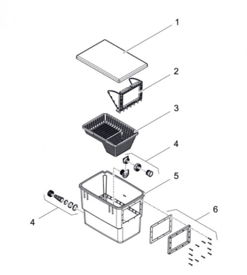 Oase Spare ASM outer frame - 28613 Oase Spare ASM outer frame - 28613