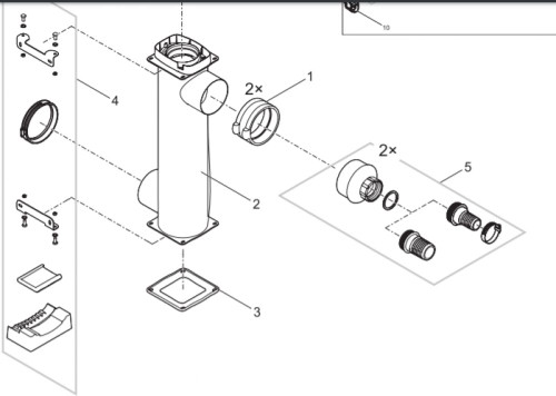 Oase Spare Rubber pad Bitron Gravity-18656 Oase Spare Rubber pad Bitron Gravity-18656
