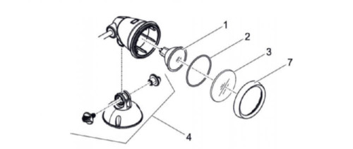 Oase Spare ASM base Luminis / LunAqua Classic-35649 Oase Spare ASM base Luminis / LunAqua Classic-35649