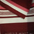 Maroon Cotton Yoga Rug with Tassels | Natural Yoga Practice Rug for Bikram, Ashtanga & Power Yoga