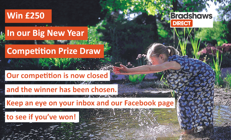 Win £250 - Bradshaws Direct - Competition Now Closed