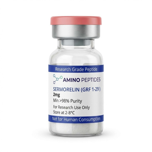 Sermorelin (GRF 1-29) | 2mg, 5mg & 10mg Research Grade Peptide