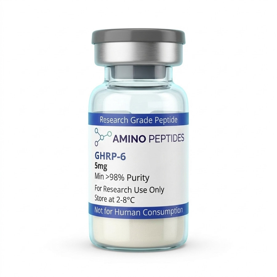GHRP-6 | 5mg & 10mg Research Peptide | High Purity