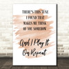 Watercolour Do I Wanna Know Arctic Monkeys White Black Song Lyric Quote Print