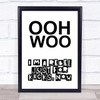 Rebel Just For Kicks Now Song Lyric Quote Print