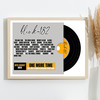 Blink-182 - Concert Setlist Gig Poster Print Canvas Vinyl Grey - The OVO Hydro Glasgow Scotland - Aug 30th 2024