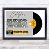 Coldplay - Concert Setlist Gig Poster Print Canvas Vinyl Grey - Croke Park Dublin Ireland - Sept 2nd 2024