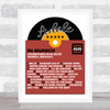 Adele - Concert Setlist Poster Print Canvas Vinyl Record - Sonderfreifläche Messe - Aug 24th 2024