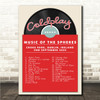 Coldplay - Concert Setlist Gig Poster Print Canvas Vintage Vinyl - Croke Park Dublin Ireland - Sept 2nd 2024