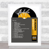Adele - Concert Setlist Poster Print Canvas Grey Vinyl - Sonderfreifläche Messe - Aug 24th 2024