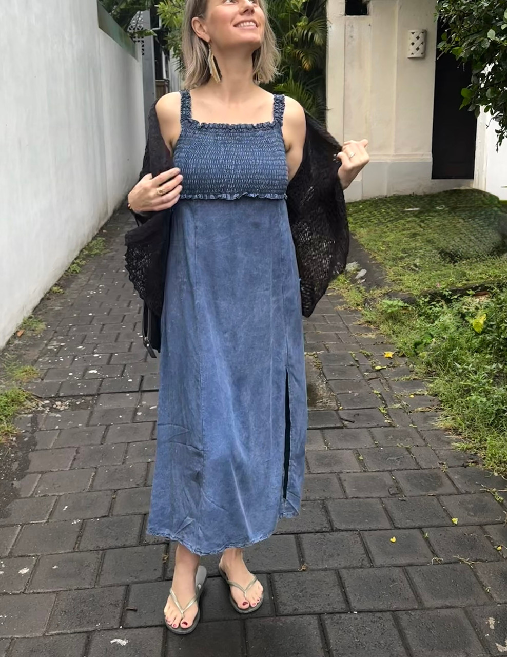 Rosie Smock Top Midi Dress Rosie Smock Top Midi Dress