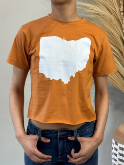 Ohio Brown Tee